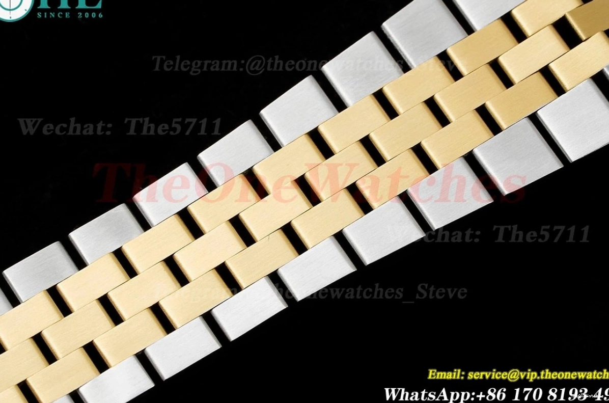 Blk SS VR3235 41MM YG 126333 Jub Datejust Stk GMF 904L 0211